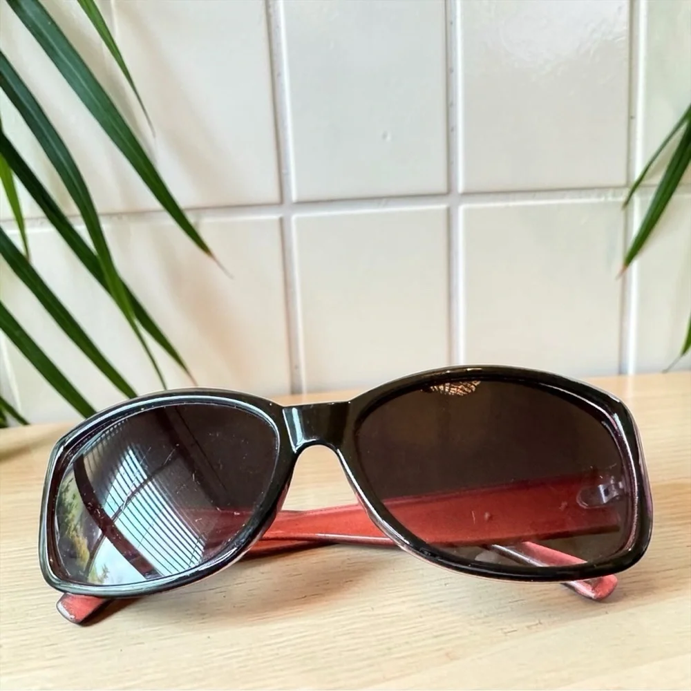 Juicy Couture Oversized Two-Tone Sunglasses Designer Fashion
